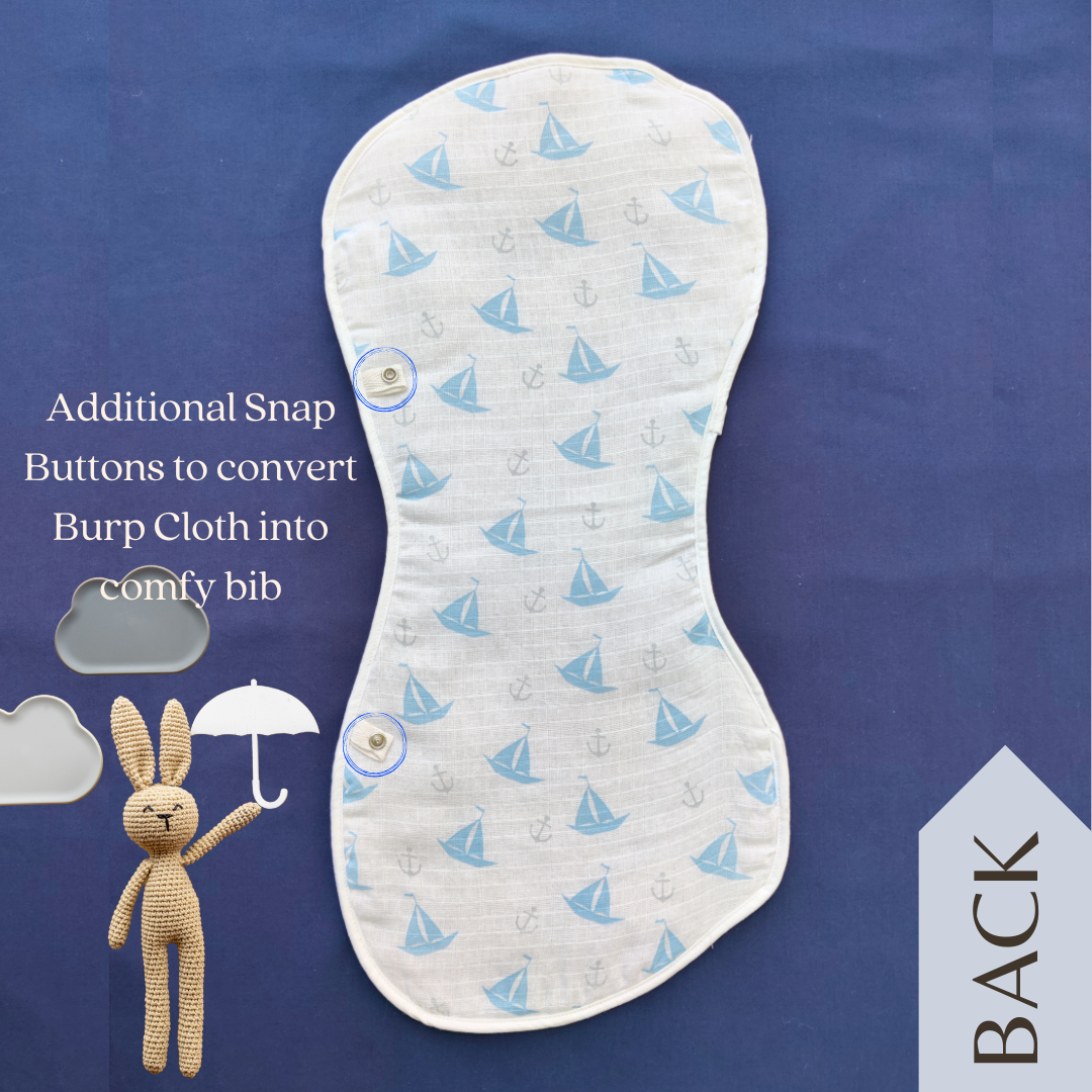 Sailor Burp Cloth