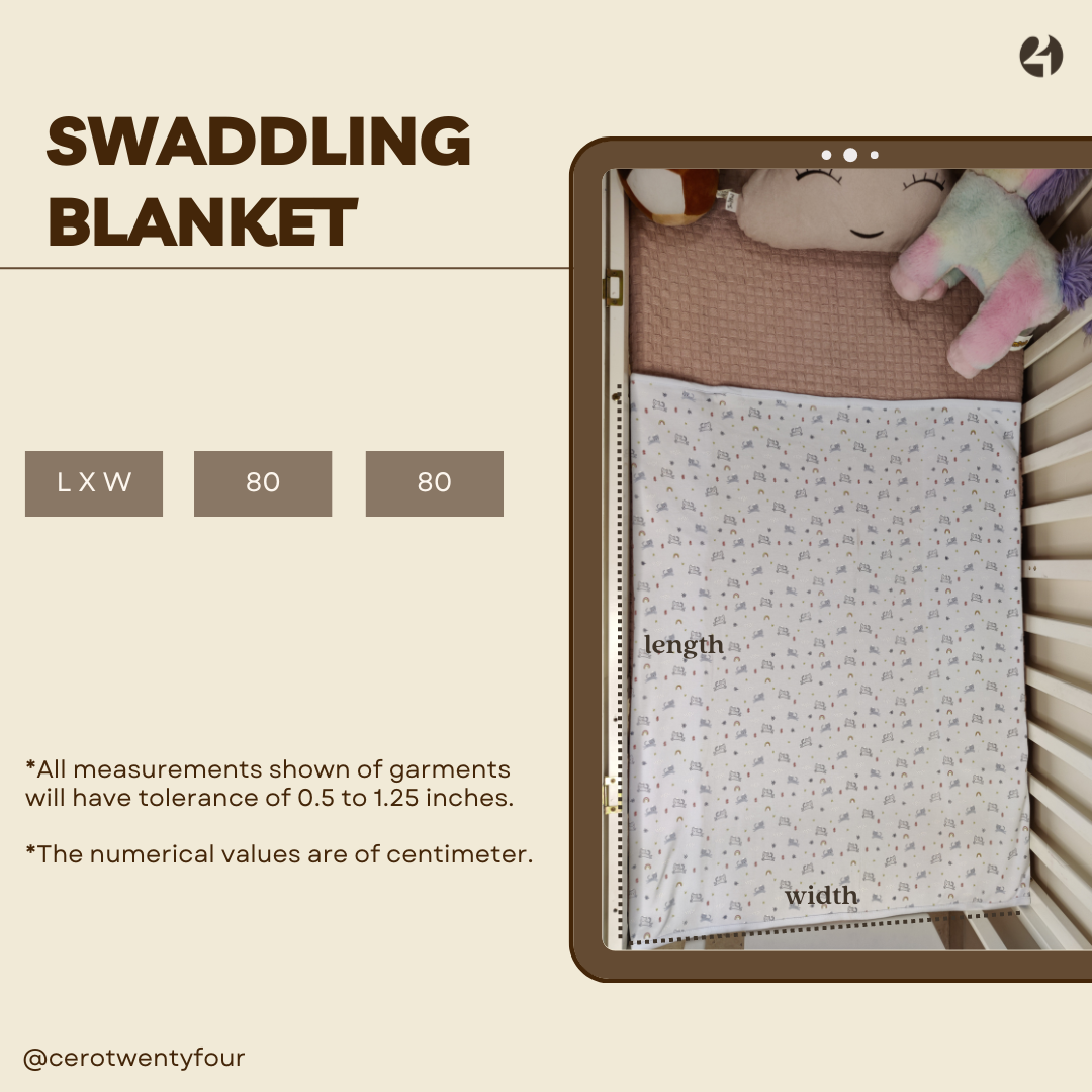 Hello Spring Swaddling Blanket