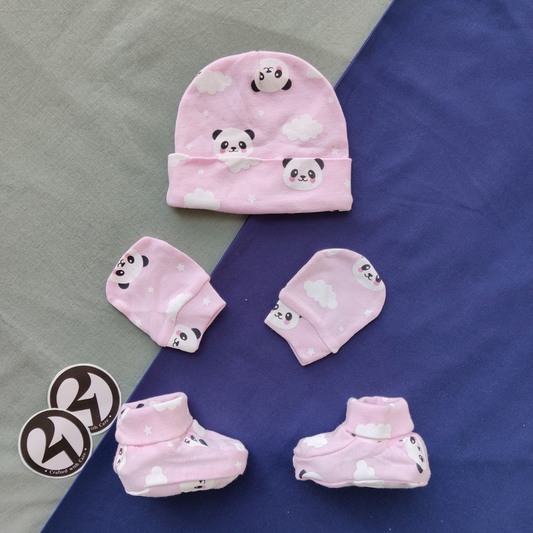 Bears Cap, Socks and Mitten Set
