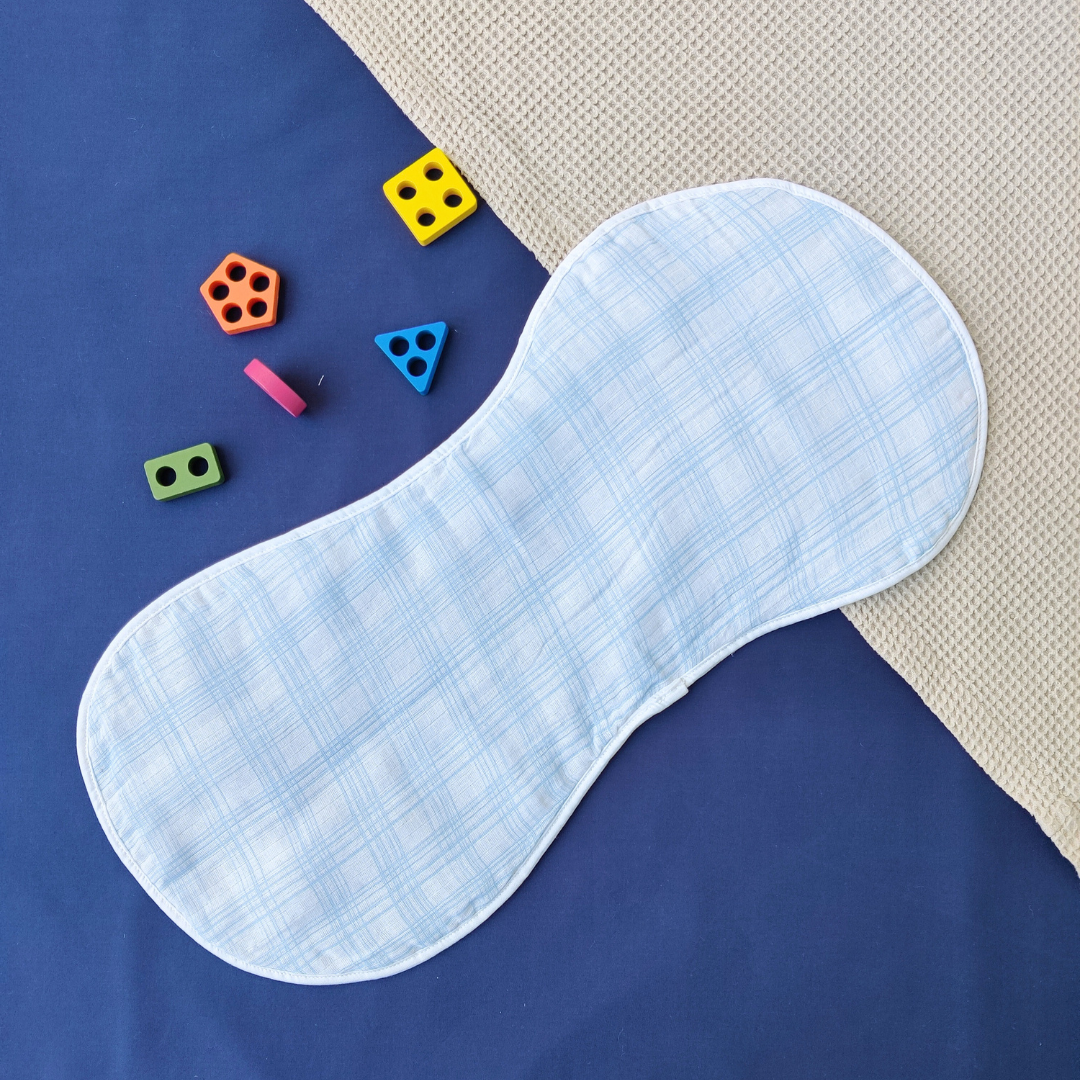 Checks Burp Cloth