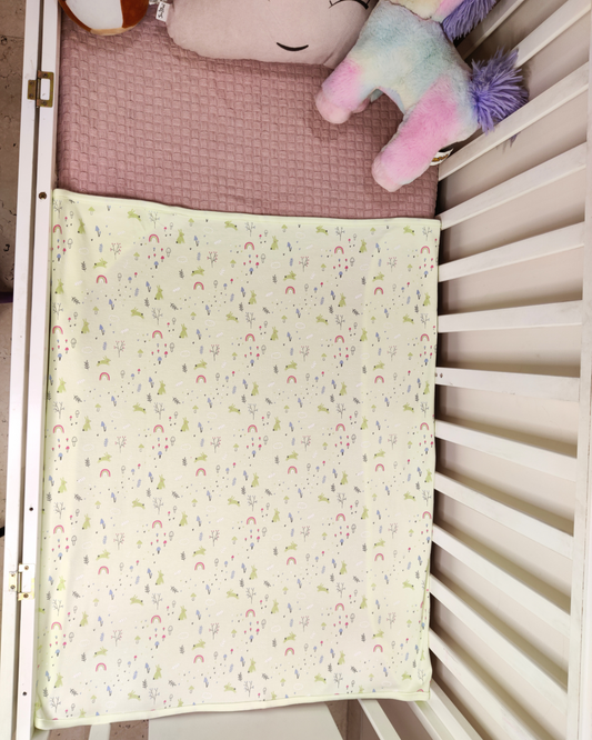Hello Spring Swaddling Blanket
