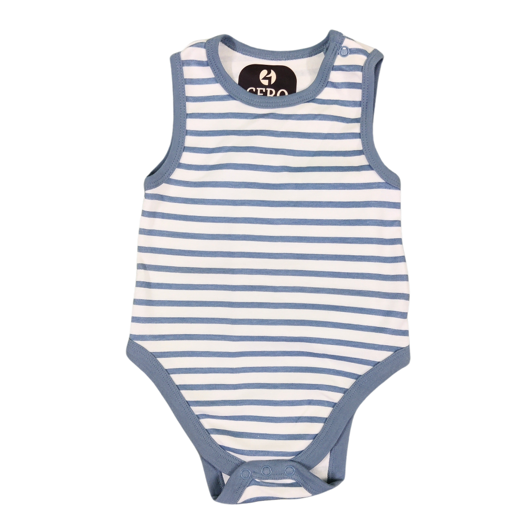 Blue Stripes Onesie