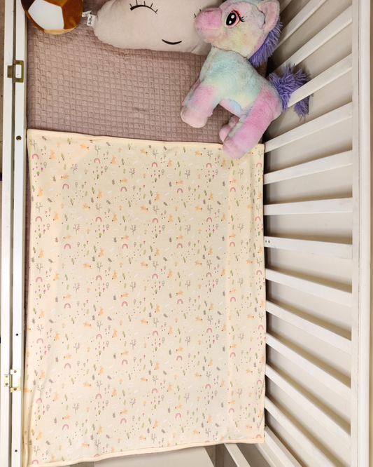 Hello Spring Swaddling Blanket