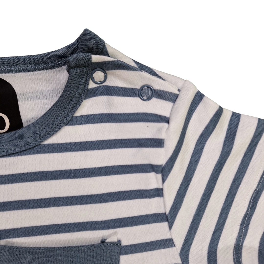 Stripes Pocket Romper