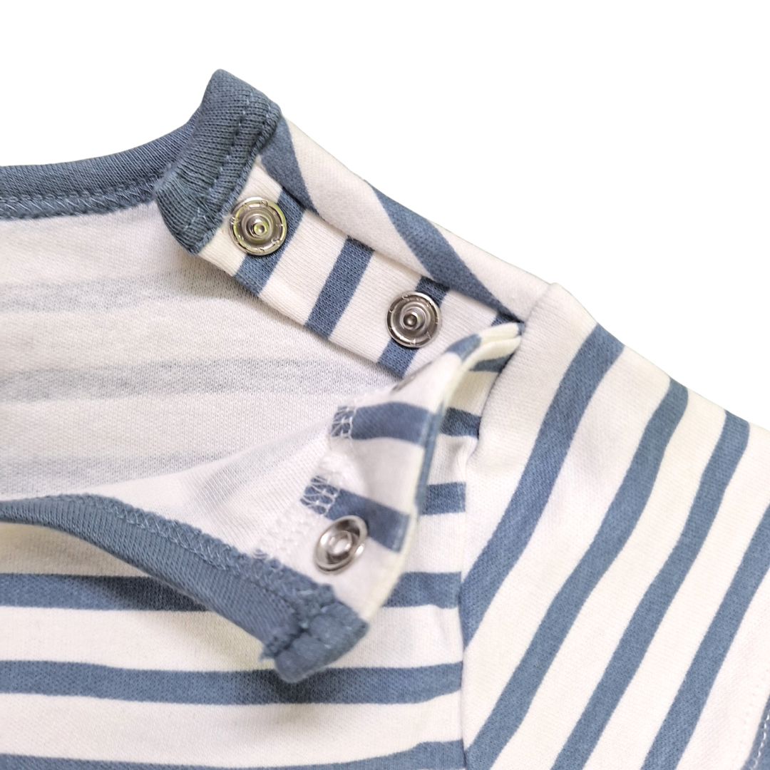 Stripes Pocket Romper