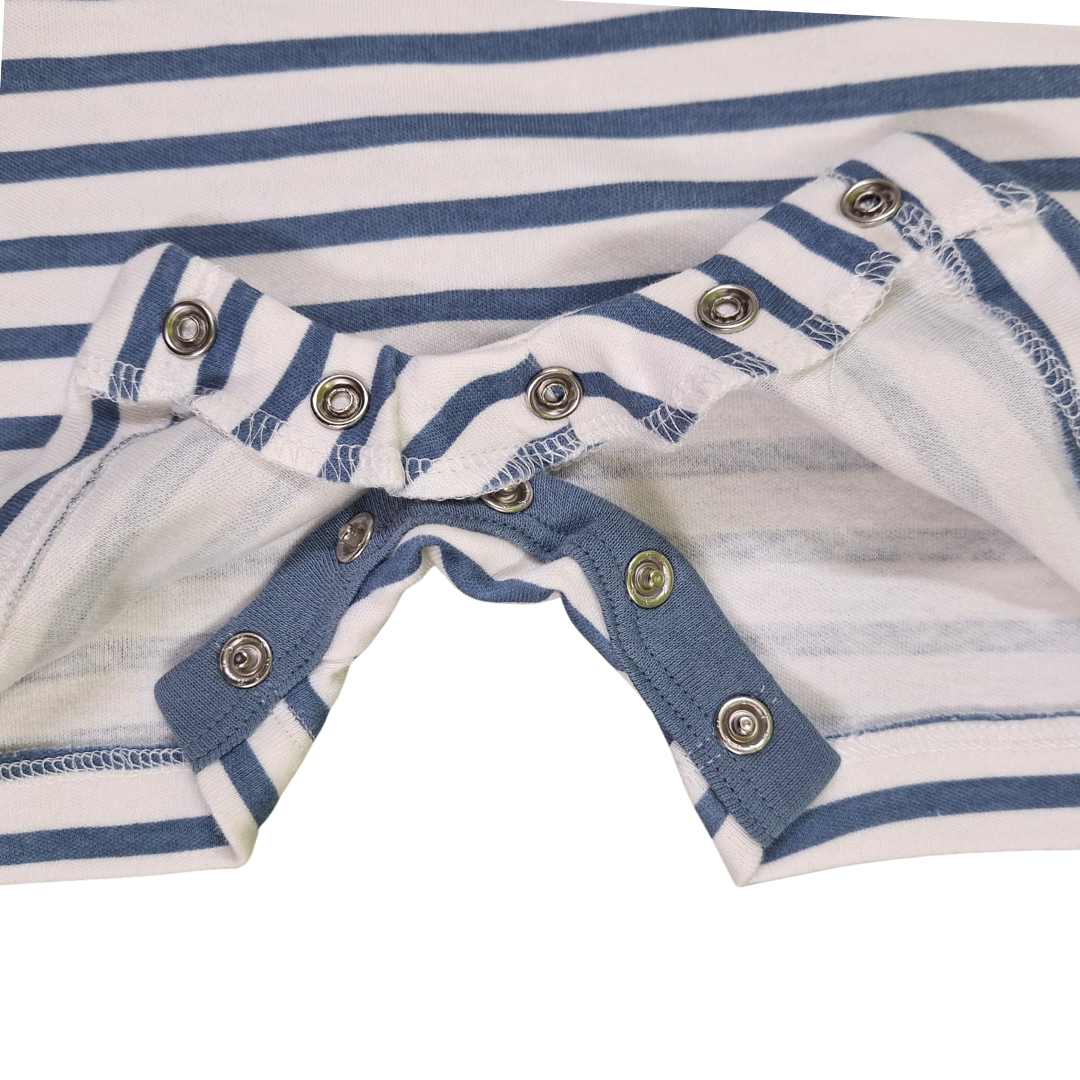 Stripes Pocket Romper