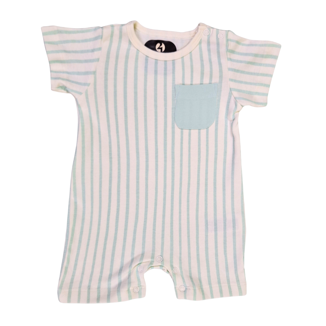 Stripes Pocket Romper