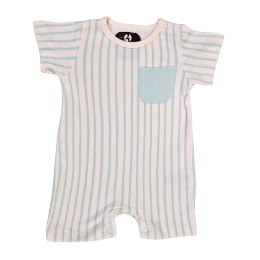 Stripes Pocket Romper